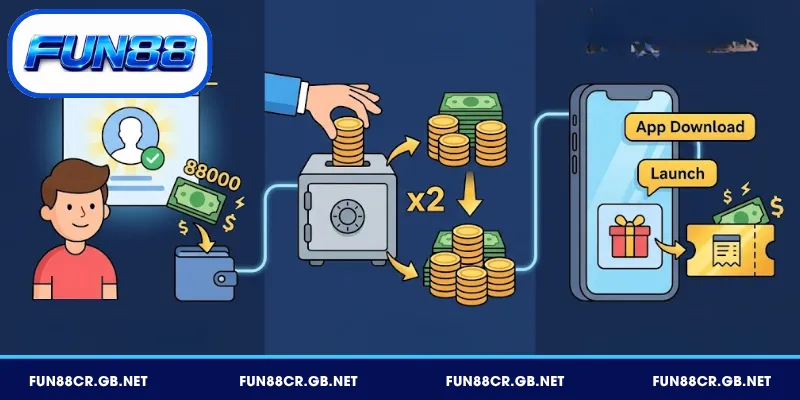 3 chương trình khuyến mãi FUN88 dành cho người mới nổi bật