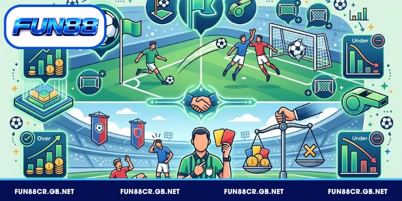 Kèo Tài Xỉu góc và thẻ – Cách hiểu nhanh