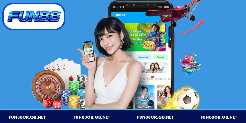 Khám phá 7 sảnh sản phẩm chủ lực của FUN88