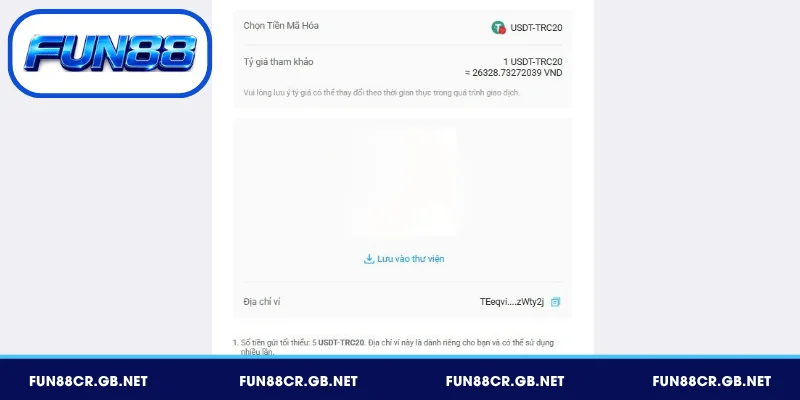 Nạp USDT TRC20 – phương thức Crypto