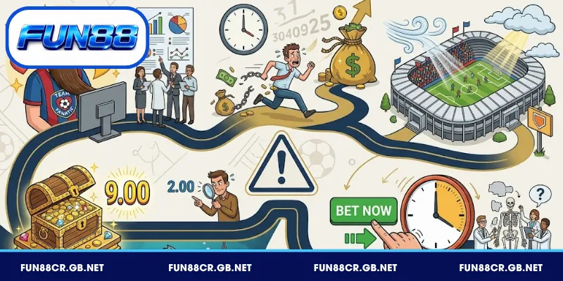 Những lỗi thường gặp khi cược kèo Châu Á FUN88