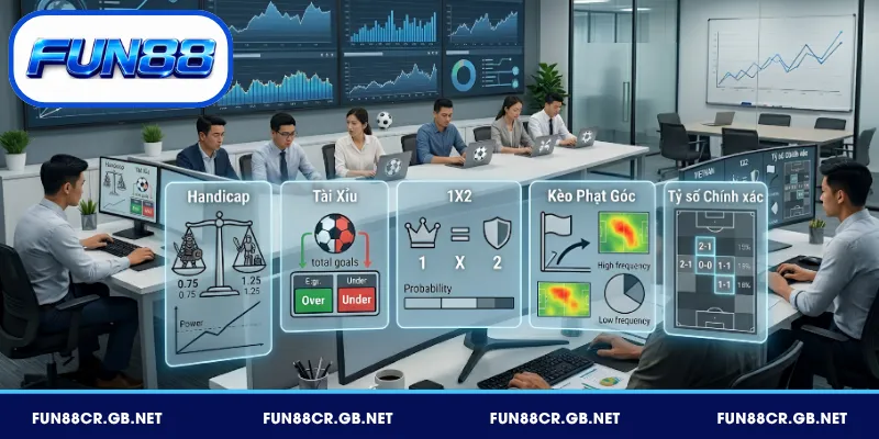Tổng hợp các loại kèo cược được phân tích