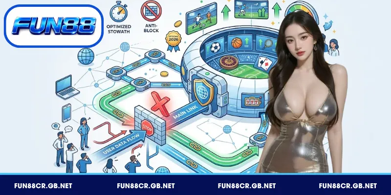 Tổng quan link truy cập FUN88 và vai trò link dự phòng